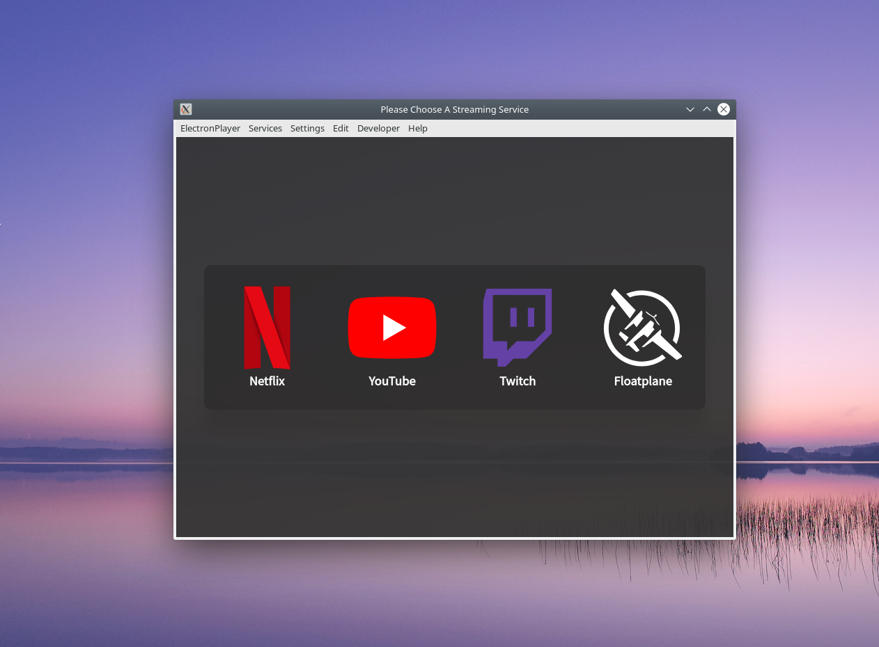 A Standalone Video Player for Netflix, , Twitch on Ubuntu 19.04